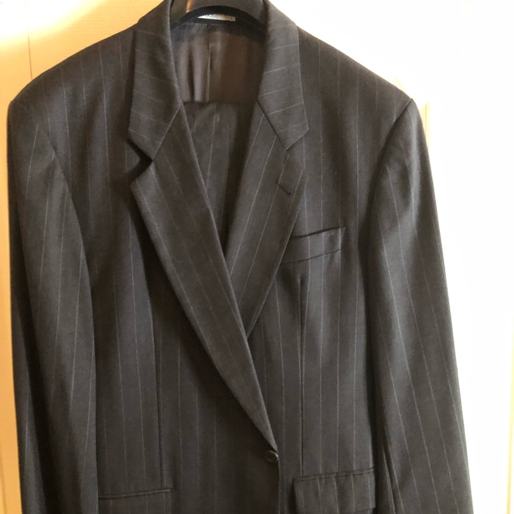 Grey pinstripes -Hugo Boss Suit